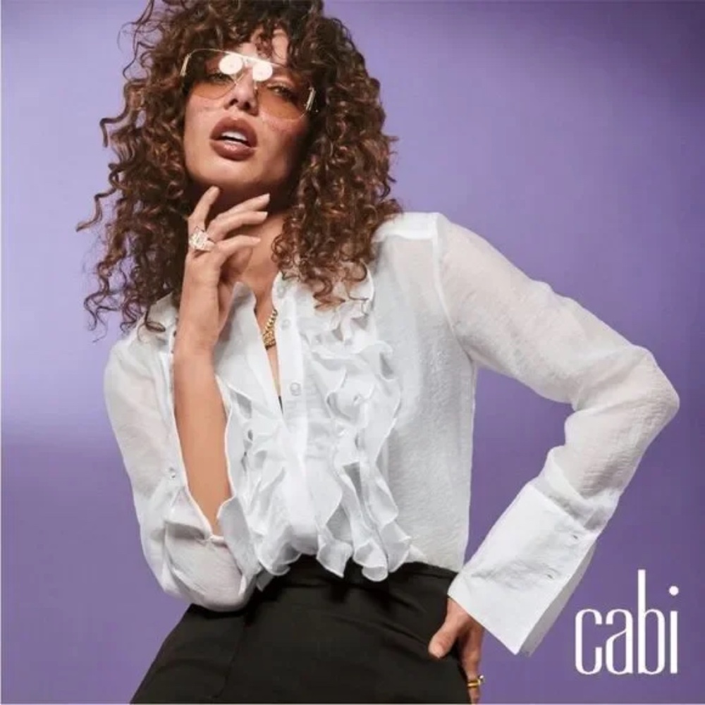 CAbi Noble Blouse (NWOT) -  XL